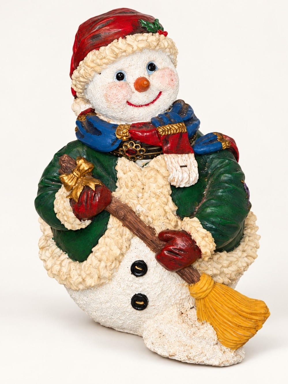 Unique Gift Trinket Holder Snowman Decor